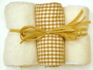 Organic Burp Cloth Set